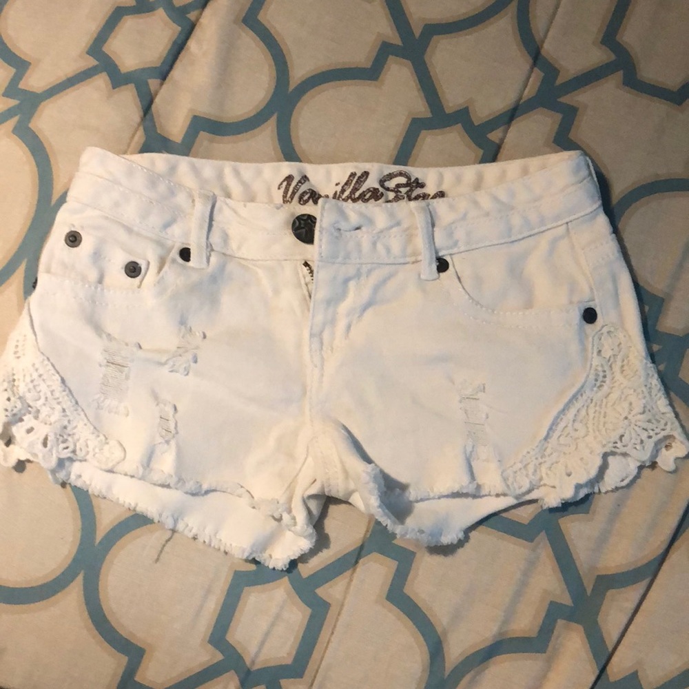 White shorts